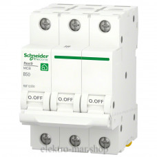 Автоматичний вимикач 6кА  B50/3р, Resi9 Schneider Electric R9F02350
