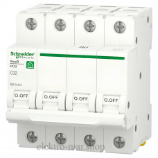Автоматичний вимикач 6кА  С32/4р, Resi9 Schneider Electric R9F12432