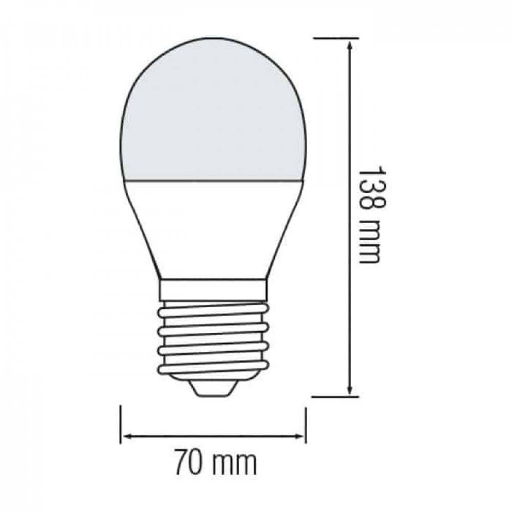 LED лампа Horoz Electric A60 15W E27 4200K Premier-15