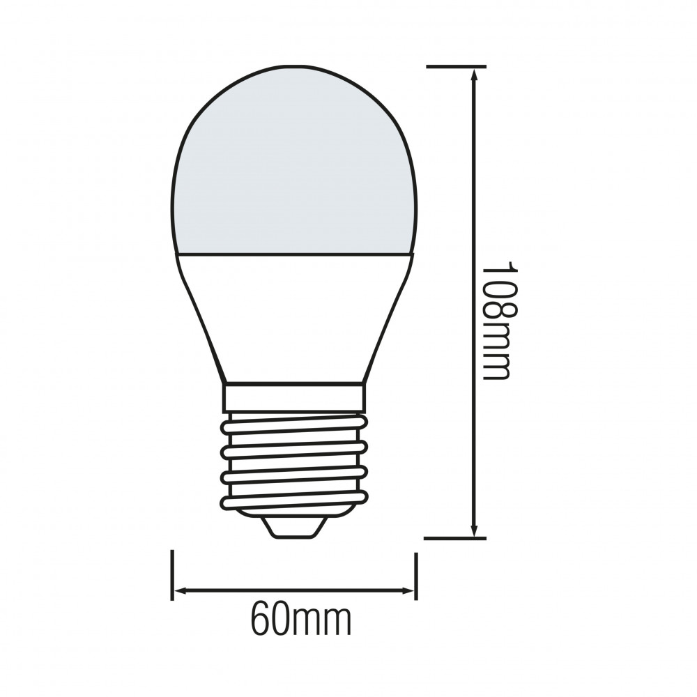 LED лампа Horoz Electric A60 8W E27 4200K Premier-8