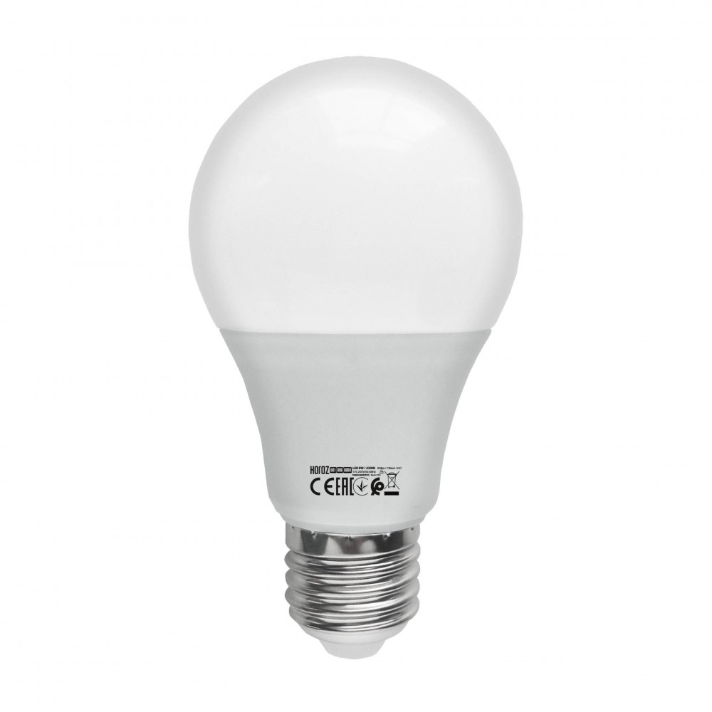 LED лампа Horoz Electric A60 10W E27 4200K Expert-10 дімеруюча