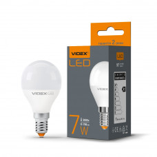 LED лампа Videx G45e 7W E14 4100K