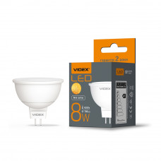 LED лампа Videx MR16e 8W GU5,3 4100K
