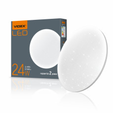 Світильник Led настінно-потолочний VIDEX 24W 4100K Зоряне небо