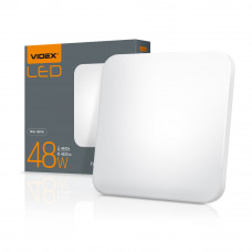 Світильник Led настінно-потолочний квадрат VIDEX 48W 4100K Матовий
