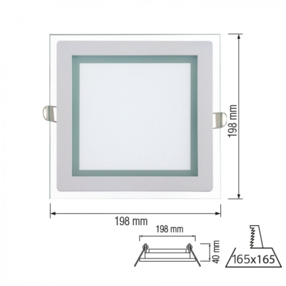 Светильник точечный 15W Horoz Electric MARIA-15, 4200К