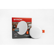Світильник точковий 12W Etron, 5000К