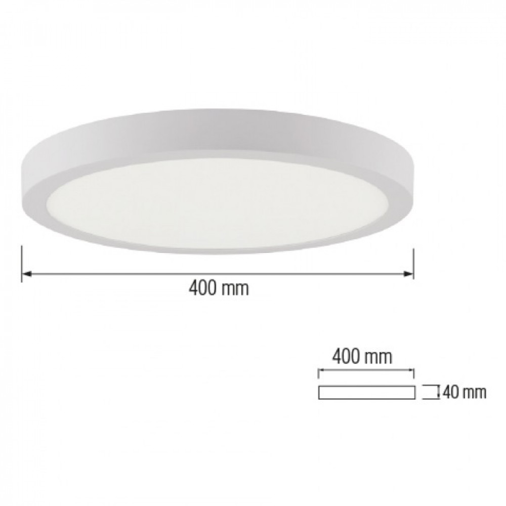 Світильник Led накладний  Horoz Electric Caroline 32W 4200K 