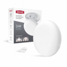 Світильник Led накладний  Maxus SP Surfase 24W 4100K круглий