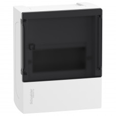 Щит електричний Scheider Electric Mini Pragma 6 модулів накладний прозорі двері